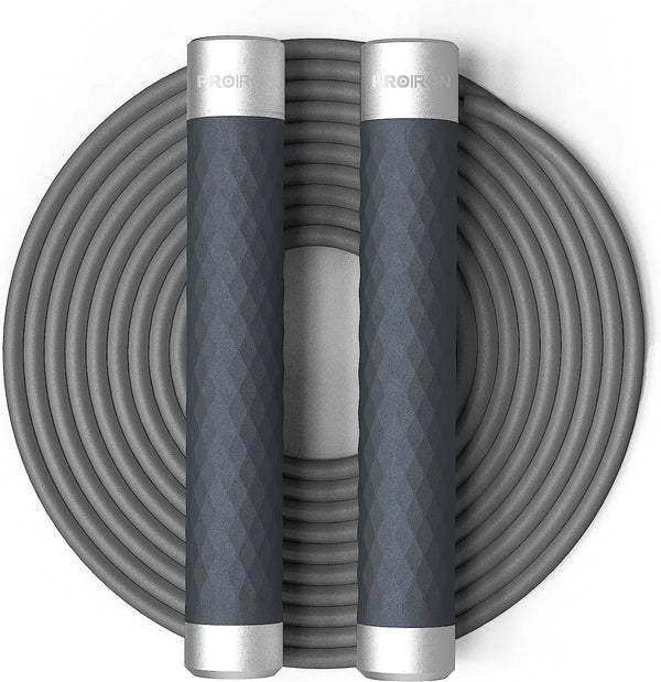 Weighted Jump Rope 1LB 7mm Thickness PROIRON Black