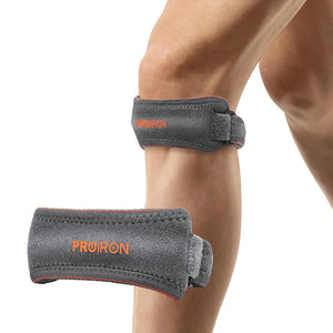 PROIRON Patella Tendon Knee Strap - 2PCS PROIRON Gray