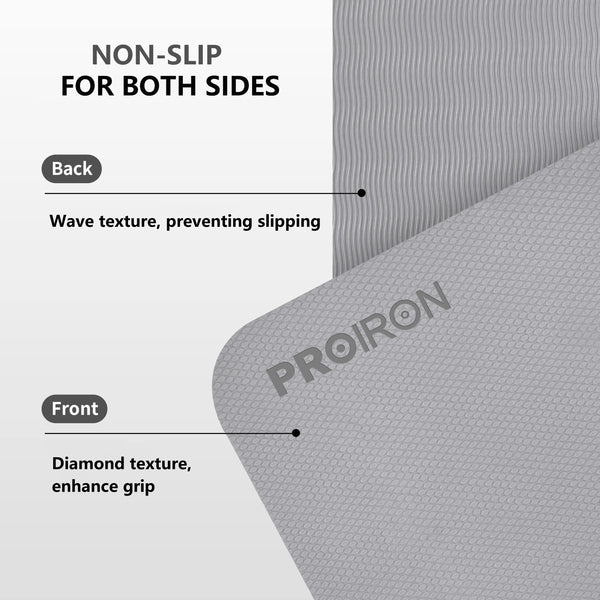 Travel Yoga Mat - TPE Foldable Mat for Yoga, Pilates, and Exercise PROIRON