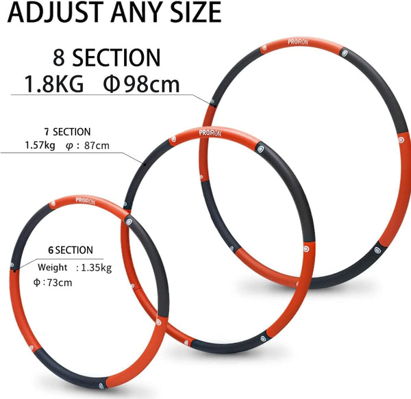Hula Hoop 0.95kg/1.2kg/1.8kg
