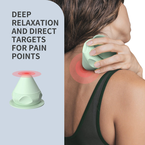 Mountable Spiky Massage Ball, Spike Ball with Suction Cup - Purple/Blue/Grey/Green PROIRON