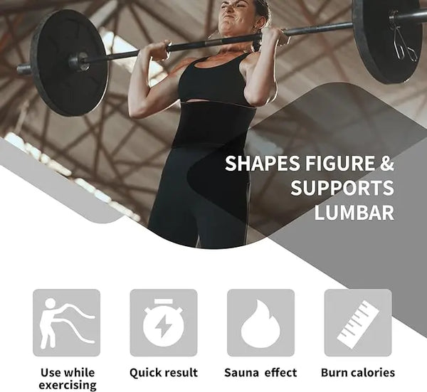 Waist Trimmers, Sauna sweat belt for Women and Men PROIRON