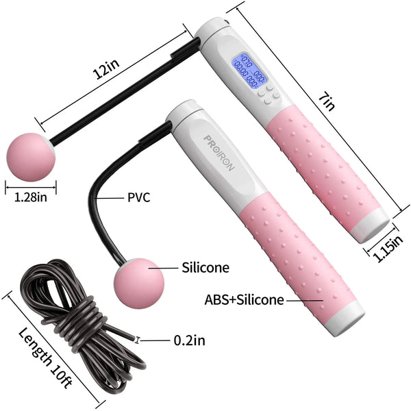 Digital Cordless Skipping Rope PROIRON