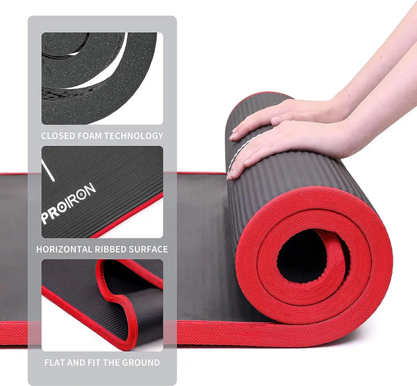 Edge-Protection Yoga Mat (10mm Thick) PROIRON