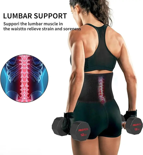 Waist Trimmers, Sauna sweat belt for Women and Men PROIRON