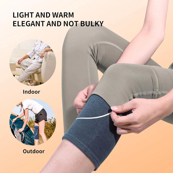 FITMIND Knee Warmer, Elastic Wool Knee Sleeve FITMIND
