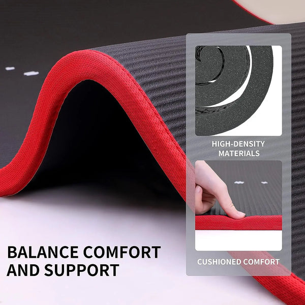 Edge-Protection Yoga Mat (10mm Thick) PROIRON