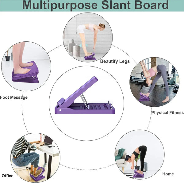 Slant Board Calf Stretcher, Stretch Board for Deep Calf Hamstring Stretching PROIRON