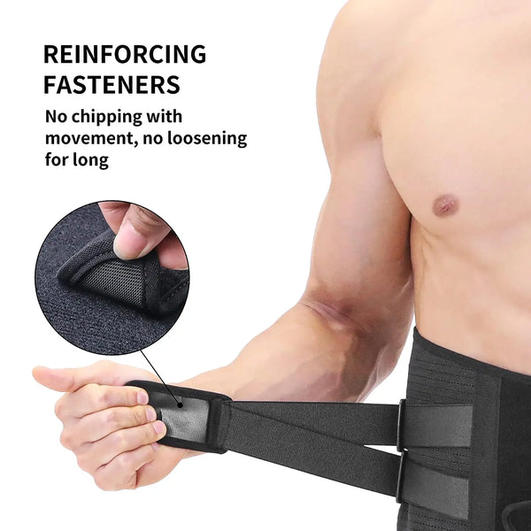 Strong Support Lower Back Belt - 3 Sizes M/L/XL PROIRON
