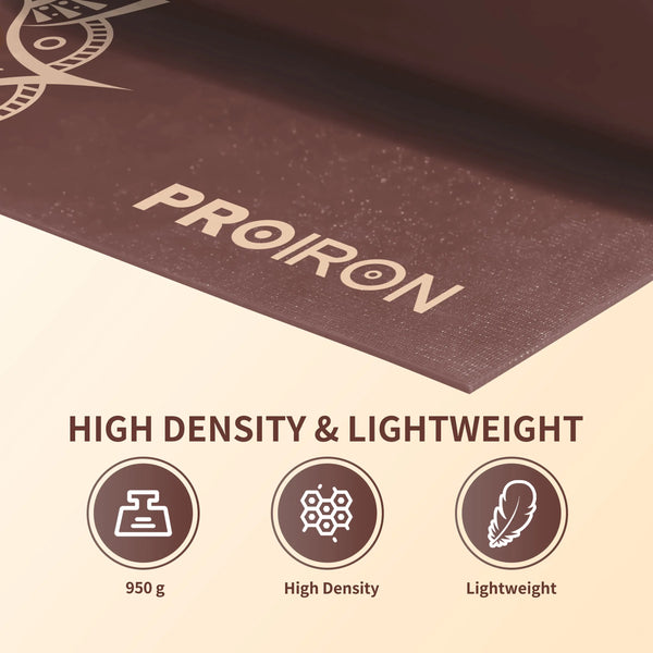 Travel Thin Mat - PVC 2mm Foldable Mat for Yoga, Pilates, and Exercise PROIRON