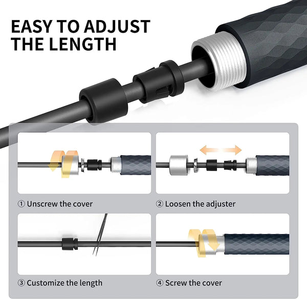 Weighted Jump Rope 1LB 7mm Thickness PROIRON