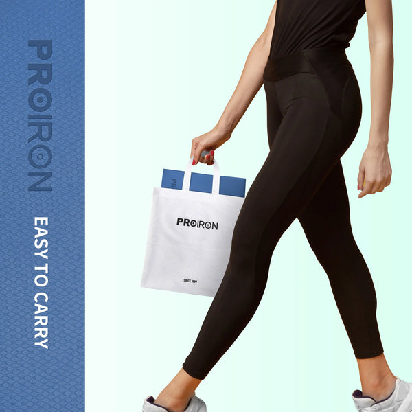 Travel Yoga Mat - TPE Foldable Mat for Yoga, Pilates, and Exercise PROIRON