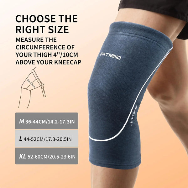 FITMIND Knee Warmer, Elastic Wool Knee Sleeve FITMIND