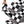 Load image into Gallery viewer, Fashion Resistance Bands - Black & White Trellis Design PROIRON Set-of-2-Light-Heavy