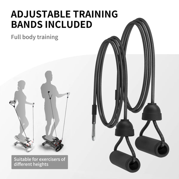 Mini Hydraulic Stepper with LCD Monitor + Free Resistance bands PROIRON