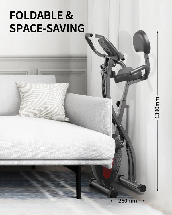 Indoor Stationary Folding Bike + Free Resistance bands PROIRON