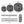 Load image into Gallery viewer, PROIRON 20kg Cast Iron Adjustable Dumbbell Set-Dumbbell-PROIRON