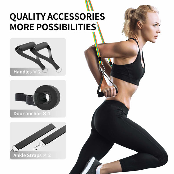 PROIRON Exercise Bands Set-Exercise Bands-PROIRON