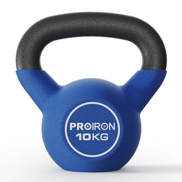 Kettlebell- Cast Iron Core with Neoprene Coated - 4/6/8/10/12/16KG PROIRON 10kg