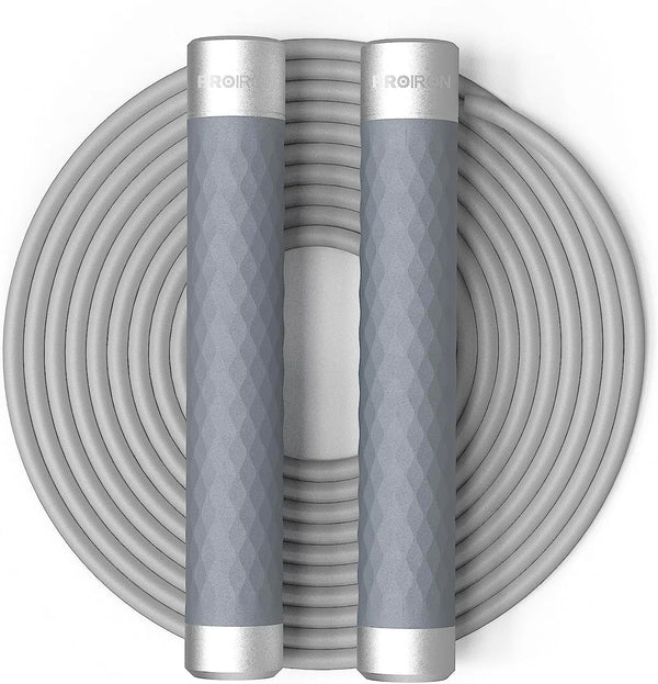 Weighted Jump Rope 1LB 7mm Thickness PROIRON Grey