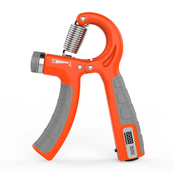 Hand Gripper, Grip Strengthener with Digital Counter PROIRON Orange-Grey