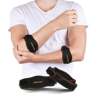 Tennis Elbow Support Strap - Single/Double Pack PROIRON Double