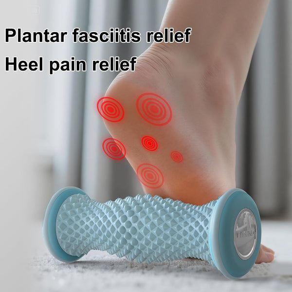 FITMIND Foot Roller Massager for Plantar Fasciitis, Arch and Heel Pain Relief
