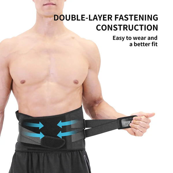Strong Support Lower Back Belt - 3 Sizes M/L/XL PROIRON