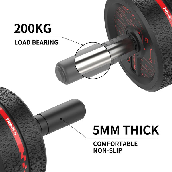 Ultra-Wide Ab Roller Wheel PROIRON