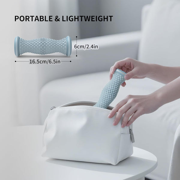 FITMIND Foot Roller Massager for Plantar Fasciitis, Arch and Heel Pain Relief