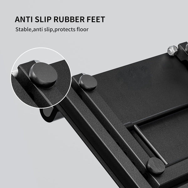 PROIRON Full Steel Slant Board, 5 Adjust Angles, 660lbs Load Bearing, for Calf Stretching and Squats, No Installation