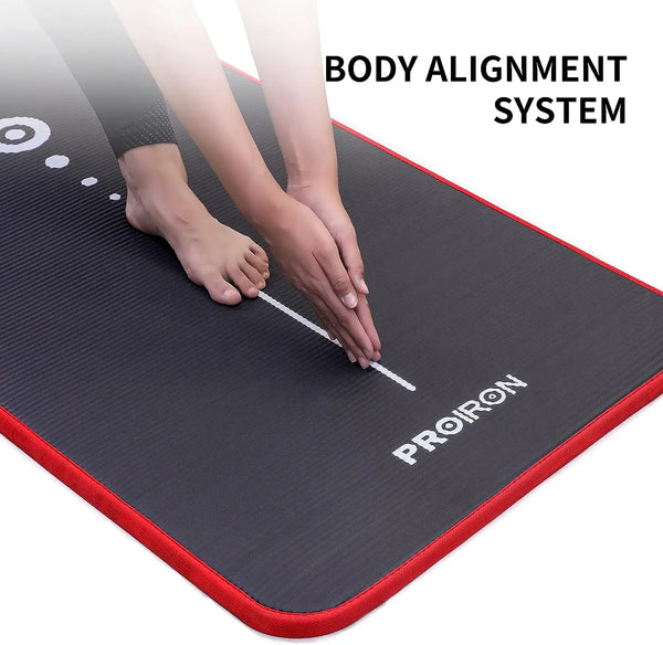 Edge-Protection Yoga Mat (10mm Thick) PROIRON