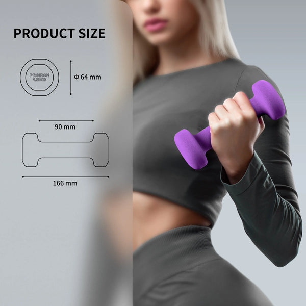 Neoprene Dumbbell - Eco friendly coating