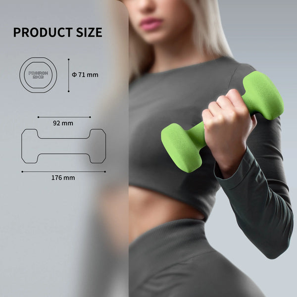 Neoprene Dumbbell - Eco friendly coating