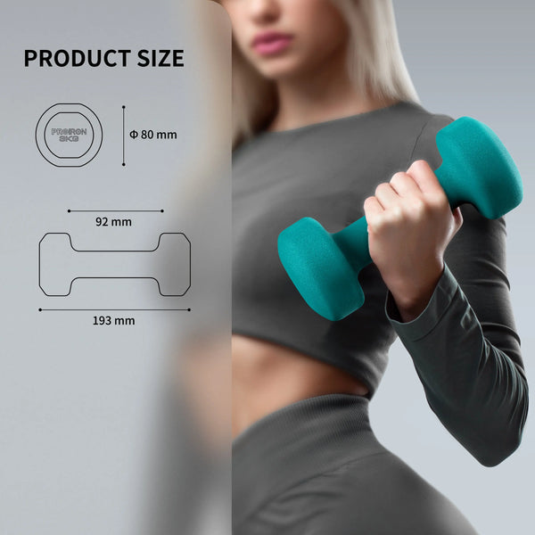 Neoprene Dumbbell - Eco friendly coating