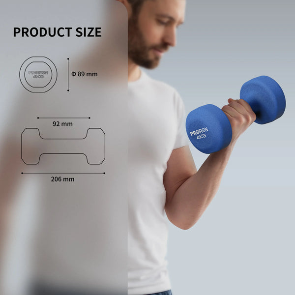 Neoprene Dumbbell - Eco friendly coating