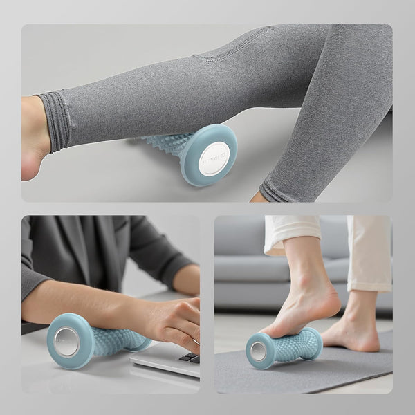 FITMIND Foot Roller Massager for Plantar Fasciitis, Arch and Heel Pain Relief