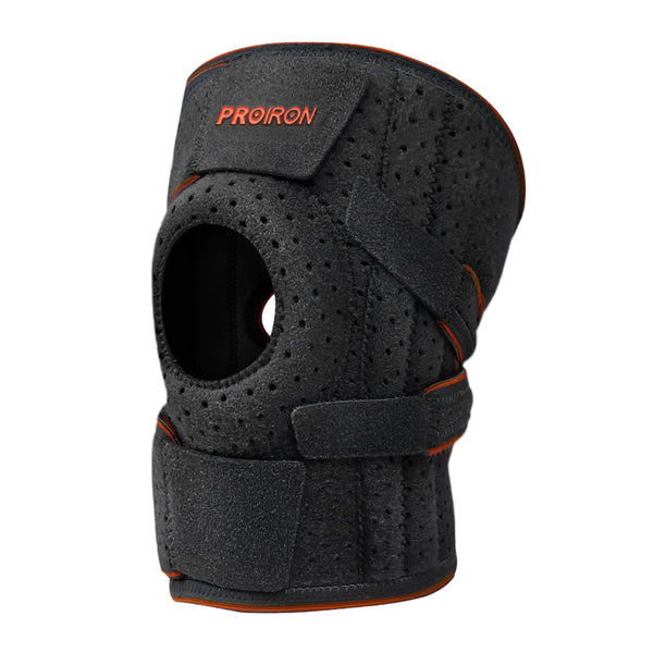 Knee Support with Side Stabilizers - Single