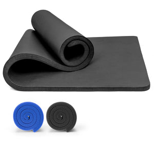Non-Slip Pilates Foam Mat (15mm Thick) PROIRON Black