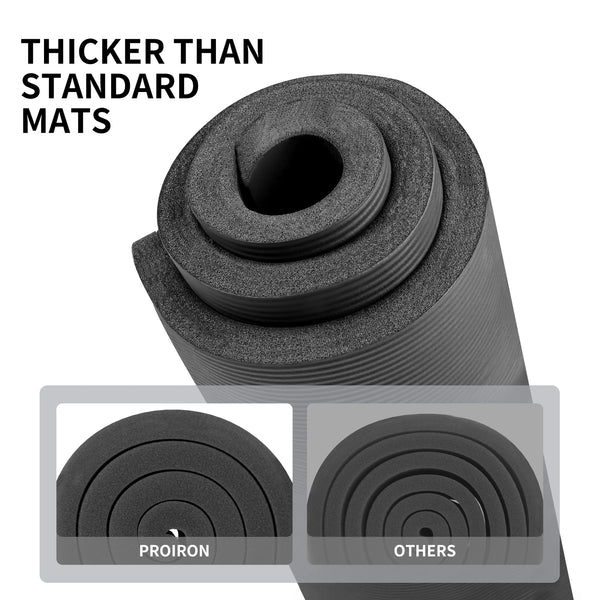 Non-Slip Pilates Foam Mat (15mm Thick) – PROIRON