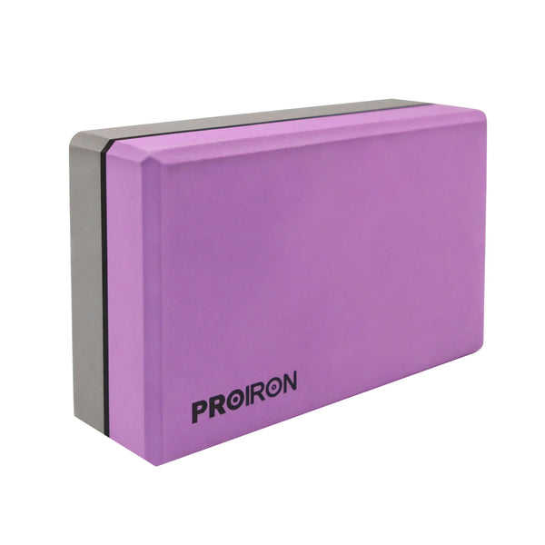 Yoga Block Yoga Brick PROIRON Purple-x-2