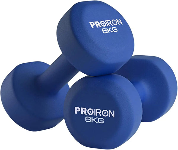 6kg Neoprene Dumbbell - Eco friendly coating