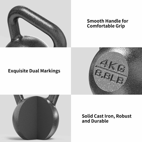 PROIRON Cast Iron Kettlebell-Kettlebell-PROIRON