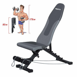 PROIRON Fitness Foldable Workout Bench-Weight Accessories-gb-PROIRON