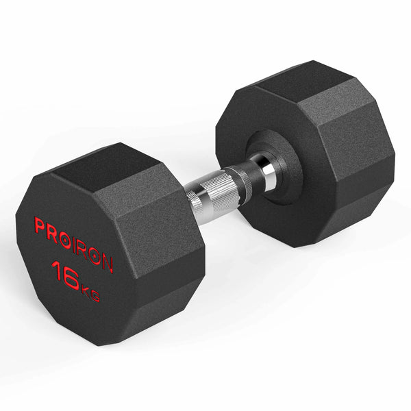 PROIRON HEX DUMBBELL - Choice of Set-Dumbbell-16kg x 1-gb-PROIRON