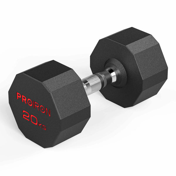 PROIRON HEX DUMBBELL - Choice of Set-Dumbbell-20kg x 1-gb-PROIRON