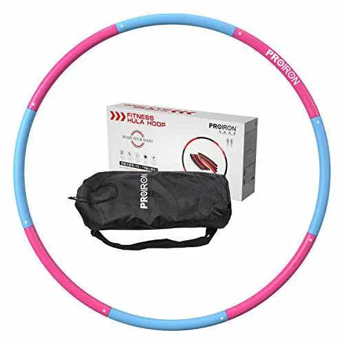 PROIRON Hula Hoop 1.2kg/1.8kg-HULA HOOP-#3 1.2kg (Blue - Pink)-gb-PROIRON