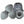 Load image into Gallery viewer, PROIRON Massage Ball Set (3 in 1)-Fitness Accessories-Grey (3 in 1)-gb-PROIRON
