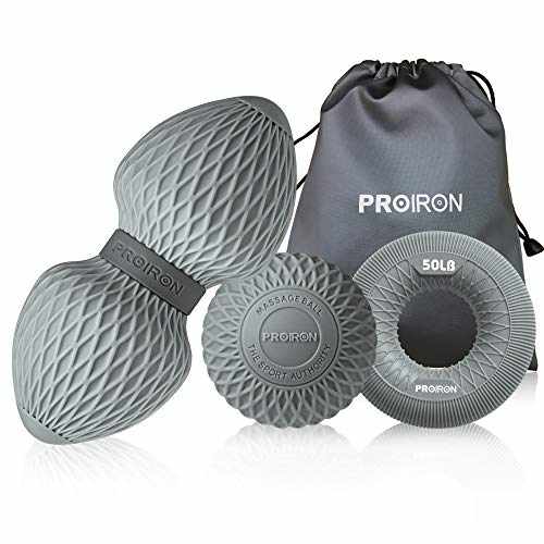 PROIRON Massage Ball Set (3 in 1)-Fitness Accessories-Grey (3 in 1)-gb-PROIRON