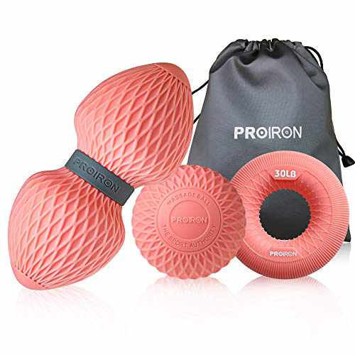 PROIRON Massage Ball Set (3 in 1)-Fitness Accessories-Pink (3 in 1)-gb-PROIRON